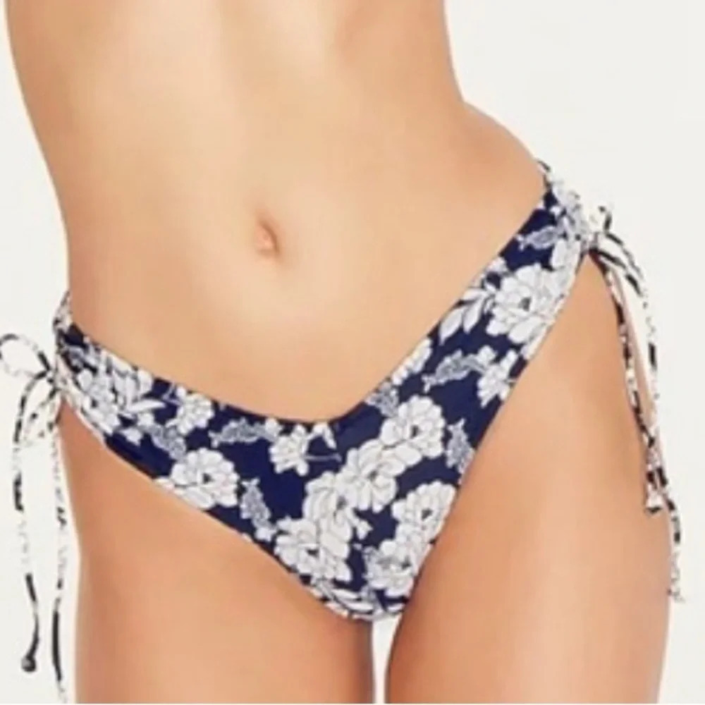 J.Crew Hipster curved-waist cheeky bikini bottom in magnolia floral Size XXL